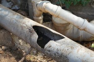 outdated and failing pipes