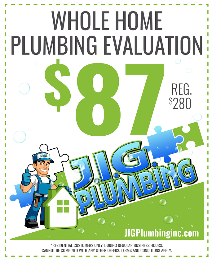 $87 Home Plumbing Evaluation