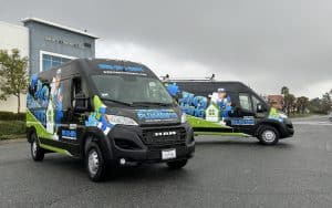 J.I.G. Plumbing new service vans fleet